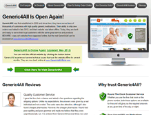 Tablet Screenshot of generic4all.net